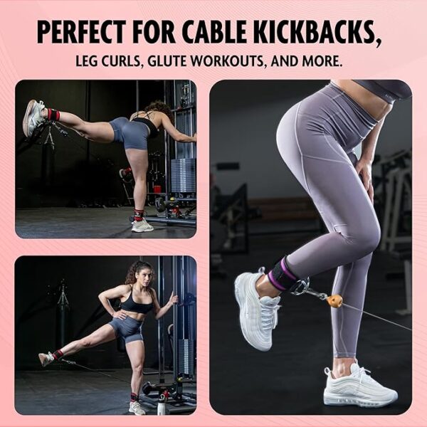 cable ankle streaps
