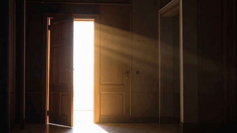 open door
